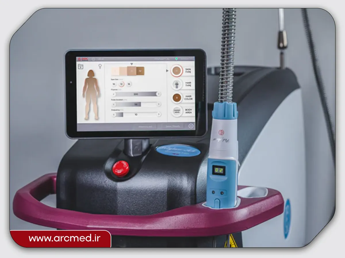 بهترین دستگاه لیزر الکساندرایت