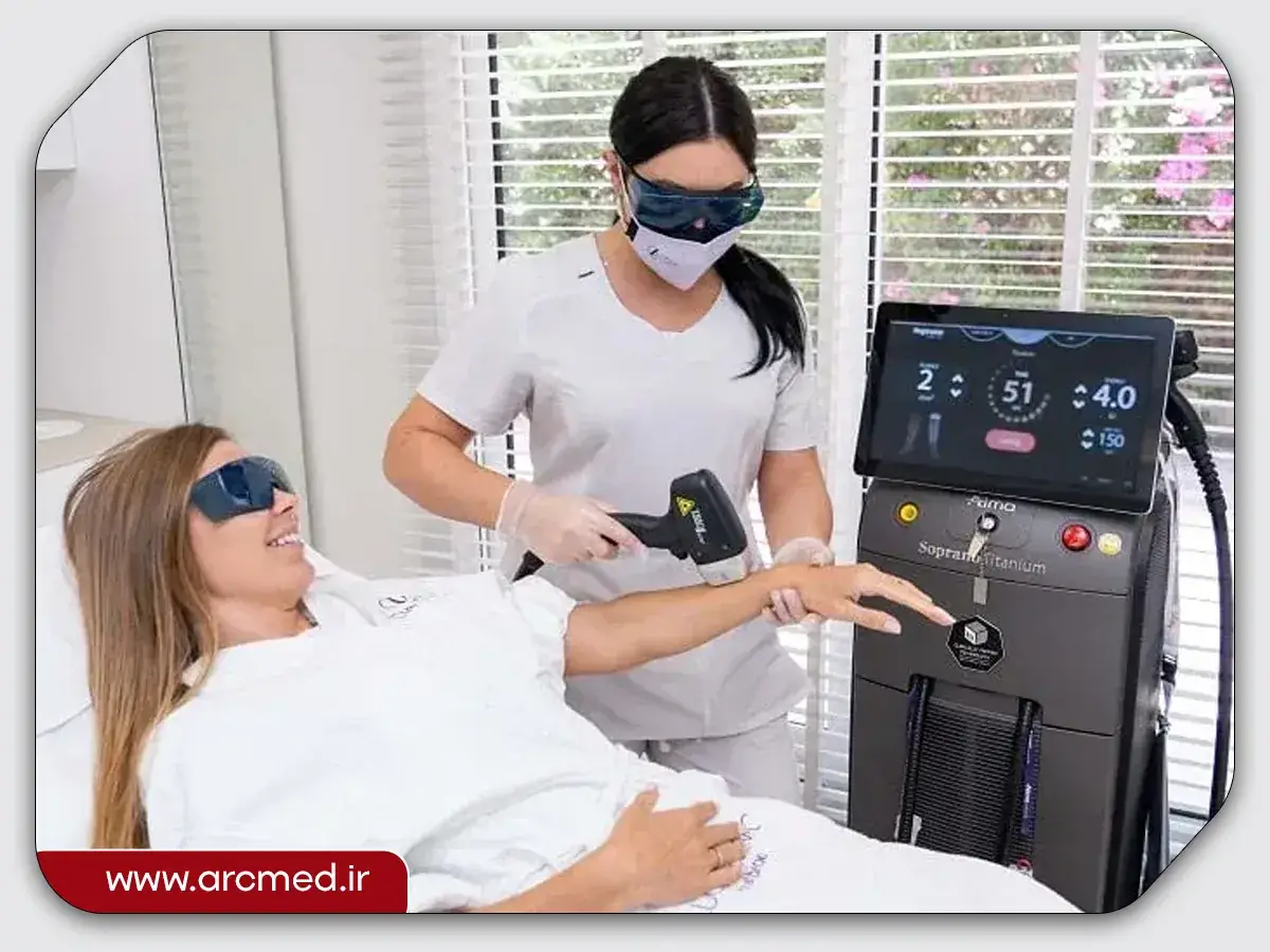 دستگاه لیزر موهای زائد