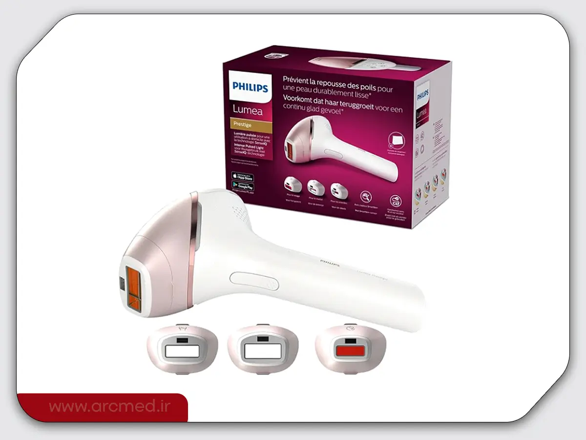 بهترین دستگاه لیزر موهای زائد خانگی 2 لیزر خانگی فیلیپیس